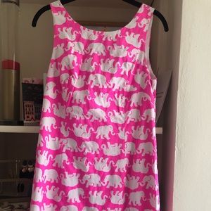 Lilly Pulitzer Pink Elephant Dress